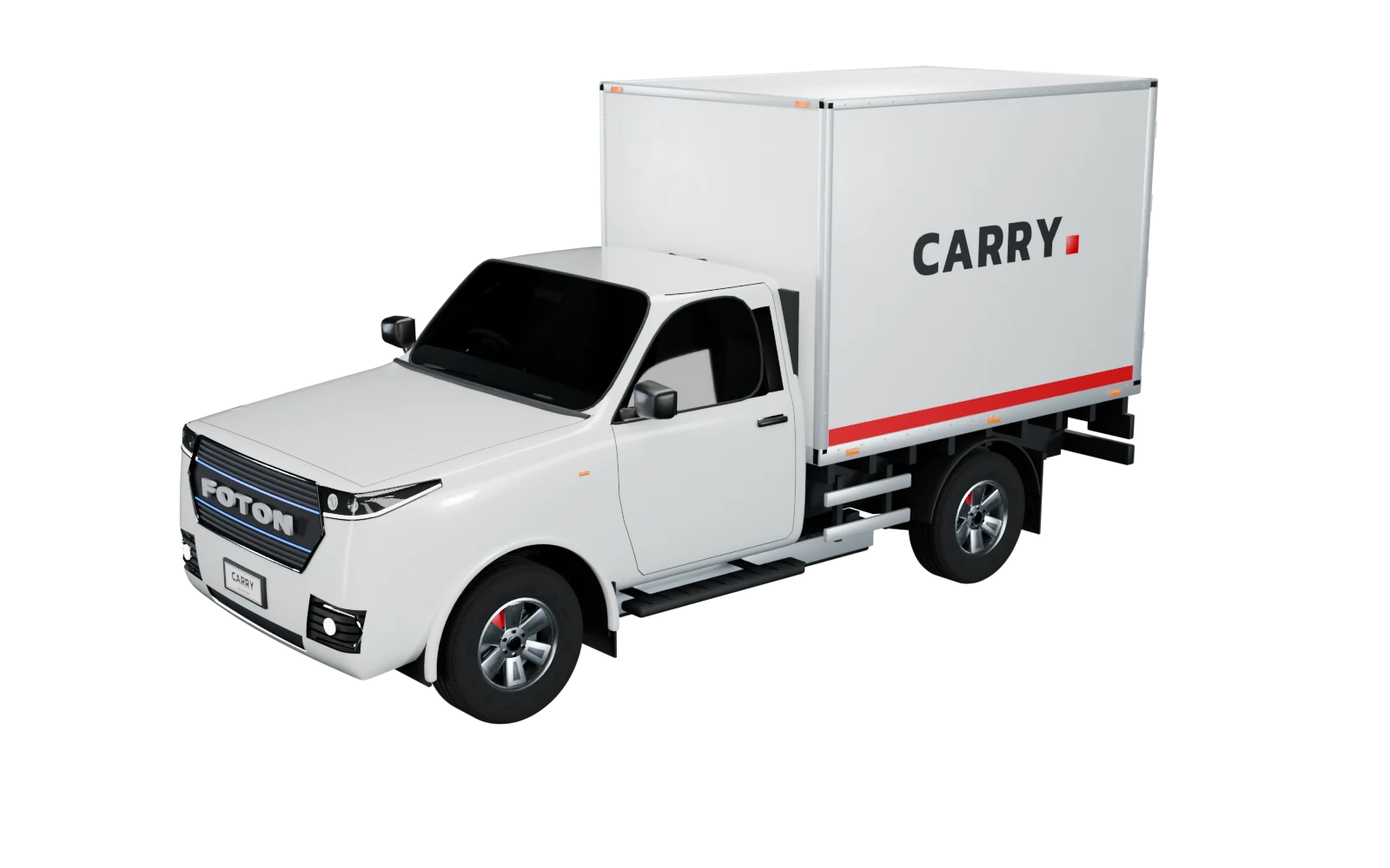 รถกระบะตู้ไฟฟ้า Carry มุมเฉียงหน้า