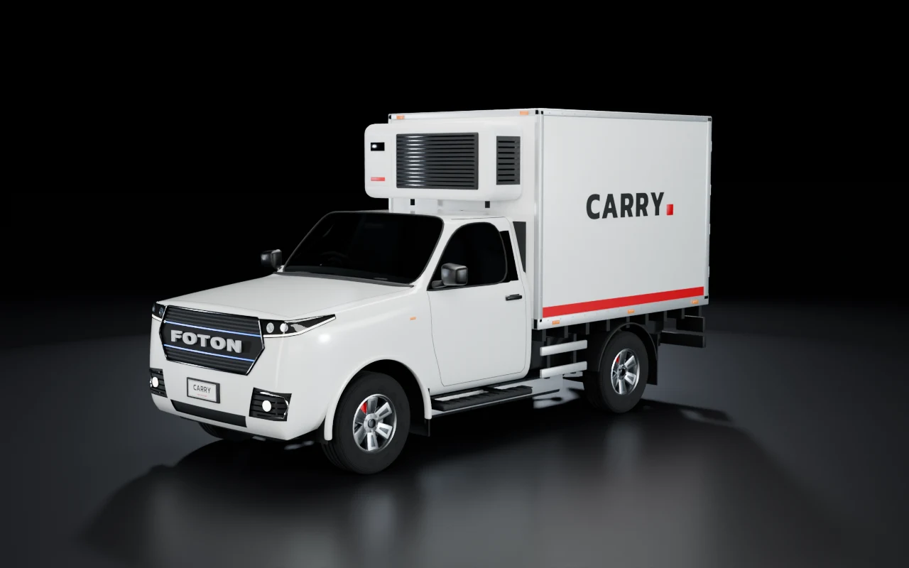 Carry COLD ตู้เย็น มีชุดทำความเย็นขนาดใหญ่เหนือหัวเก๋ง